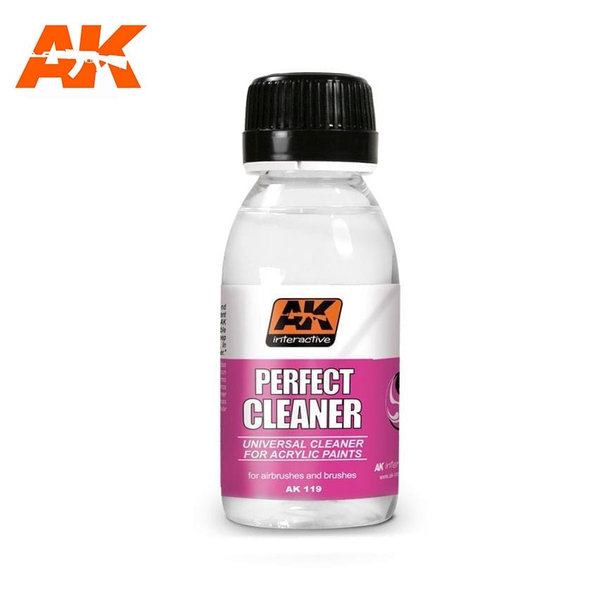 AK Interactive Perfect Cleaner 100ml Enamel Paint AK INTERACTIVE    | Red Claw Gaming
