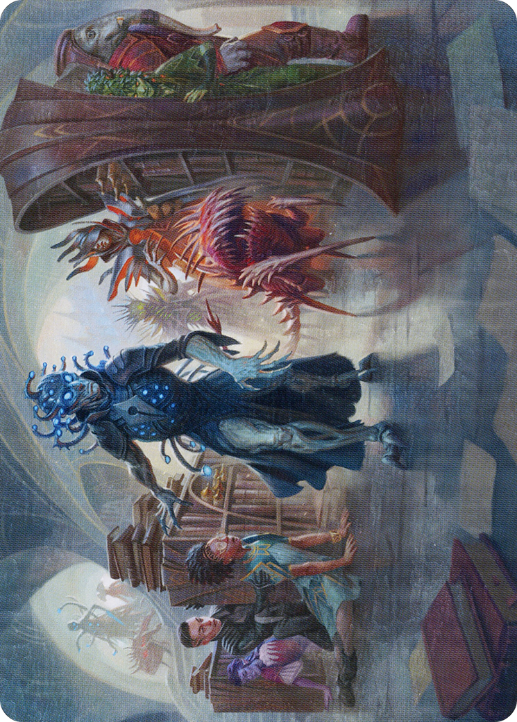 Invasion of Arcavios Art Card [March of the Machine Art Series] MTG Single Magic: The Gathering    | Red Claw Gaming