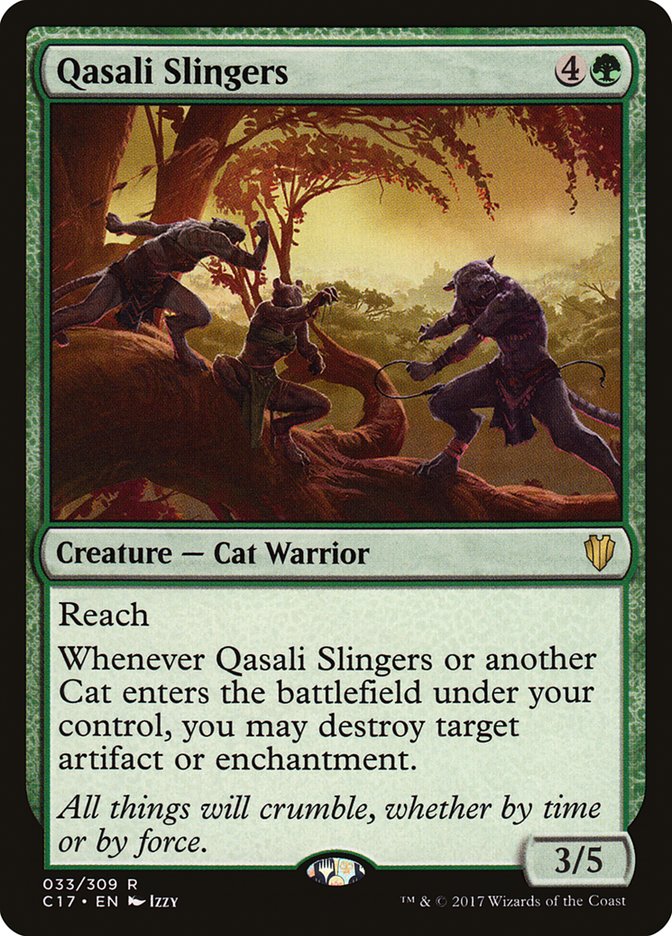 Qasali Slingers [Commander 2017] MTG Single Magic: The Gathering    | Red Claw Gaming