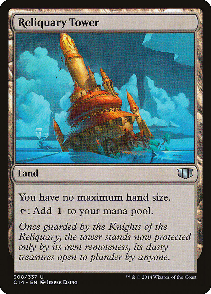Reliquary Tower [Commander 2014] MTG Single Magic: The Gathering    | Red Claw Gaming