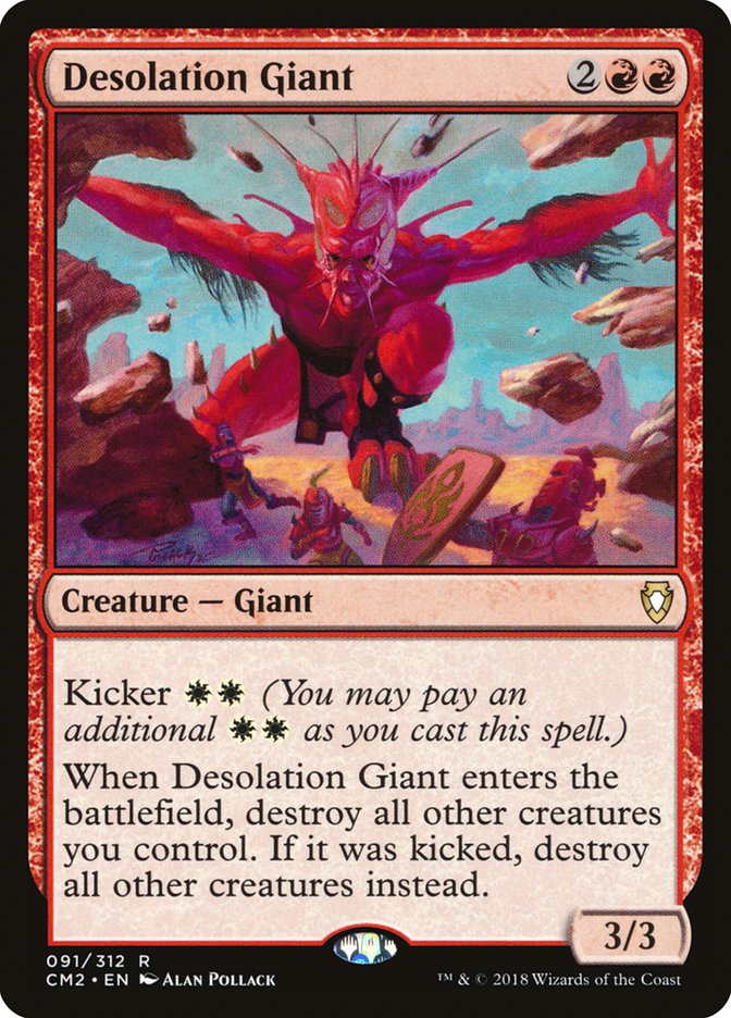 Desolation Giant [Commander Anthology Volume II] MTG Single Magic: The Gathering    | Red Claw Gaming