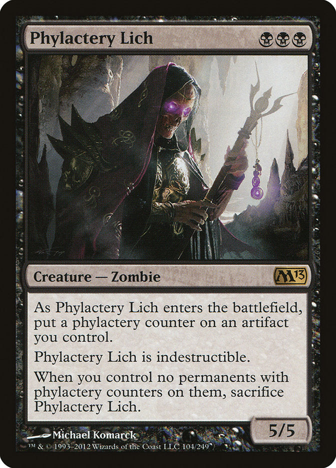 Phylactery Lich [Magic 2013] MTG Single Magic: The Gathering    | Red Claw Gaming