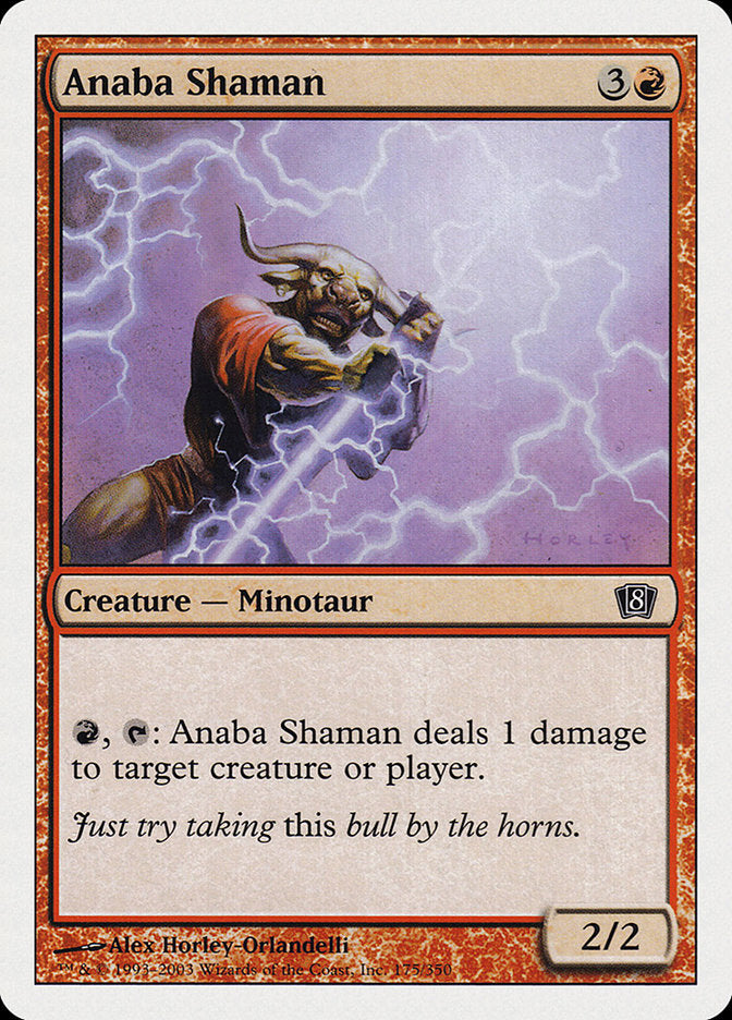 Anaba Shaman [Eighth Edition] MTG Single Magic: The Gathering    | Red Claw Gaming