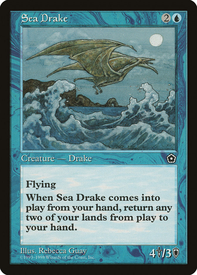 Sea Drake [Portal Second Age] MTG Single Magic: The Gathering    | Red Claw Gaming