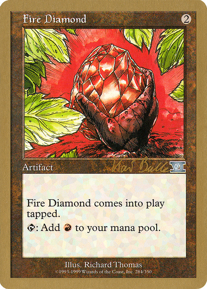 Fire Diamond (Kai Budde) [World Championship Decks 1999] MTG Single Magic: The Gathering    | Red Claw Gaming