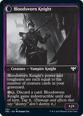 Bloodsworn Squire // Bloodsworn Knight [Innistrad: Double Feature] MTG Single Magic: The Gathering    | Red Claw Gaming