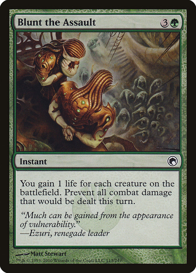 Blunt the Assault [Scars of Mirrodin] MTG Single Magic: The Gathering    | Red Claw Gaming