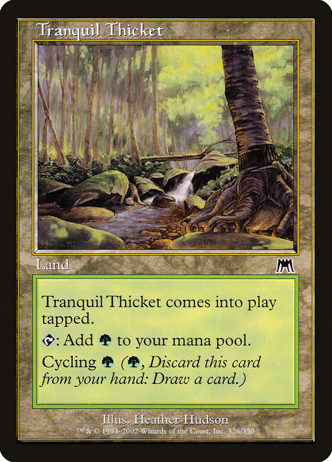 Tranquil Thicket [Onslaught] MTG Single Magic: The Gathering    | Red Claw Gaming