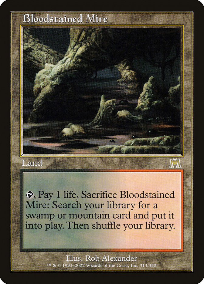 Bloodstained Mire [Onslaught] MTG Single Magic: The Gathering    | Red Claw Gaming