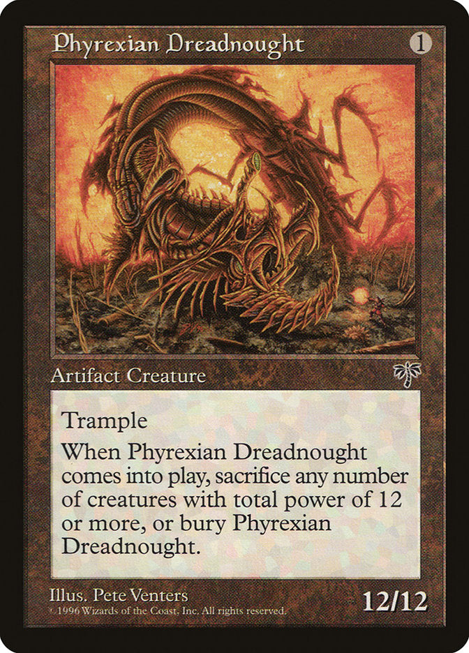 Phyrexian Dreadnought [Mirage] MTG Single Magic: The Gathering    | Red Claw Gaming