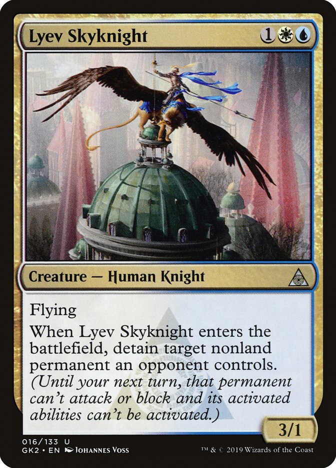 Lyev Skyknight [Ravnica Allegiance Guild Kit] MTG Single Magic: The Gathering    | Red Claw Gaming