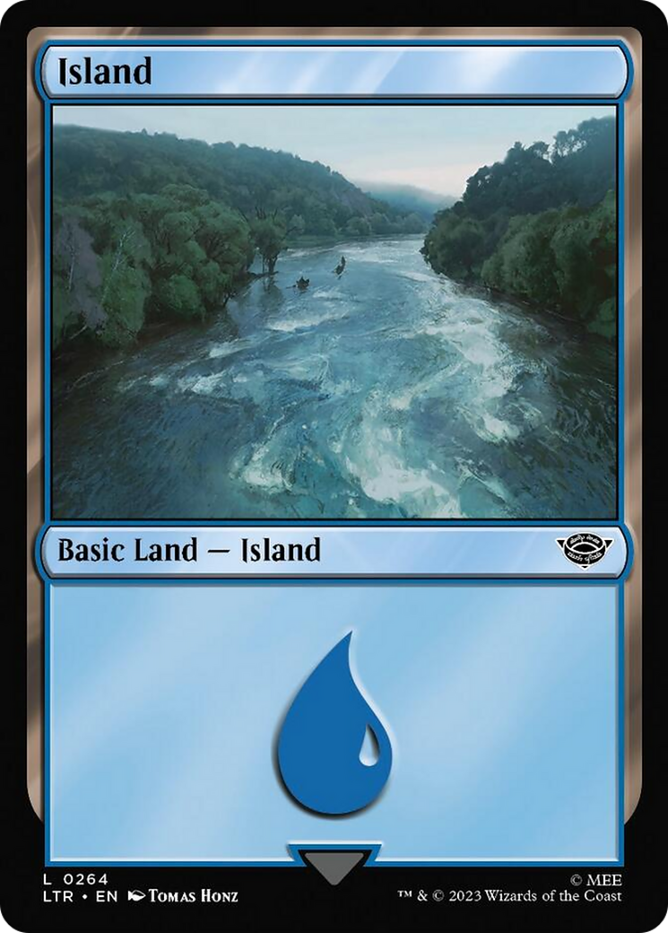 Island (264) [The Lord of the Rings: Tales of Middle-Earth] MTG Single Magic: The Gathering    | Red Claw Gaming