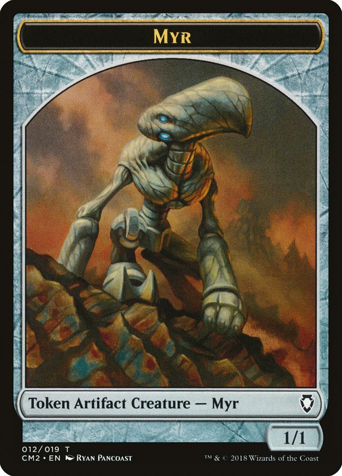 Myr Token [Commander Anthology Volume II Tokens] MTG Single Magic: The Gathering    | Red Claw Gaming