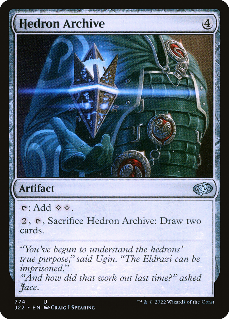 Hedron Archive [Jumpstart 2022] MTG Single Magic: The Gathering    | Red Claw Gaming