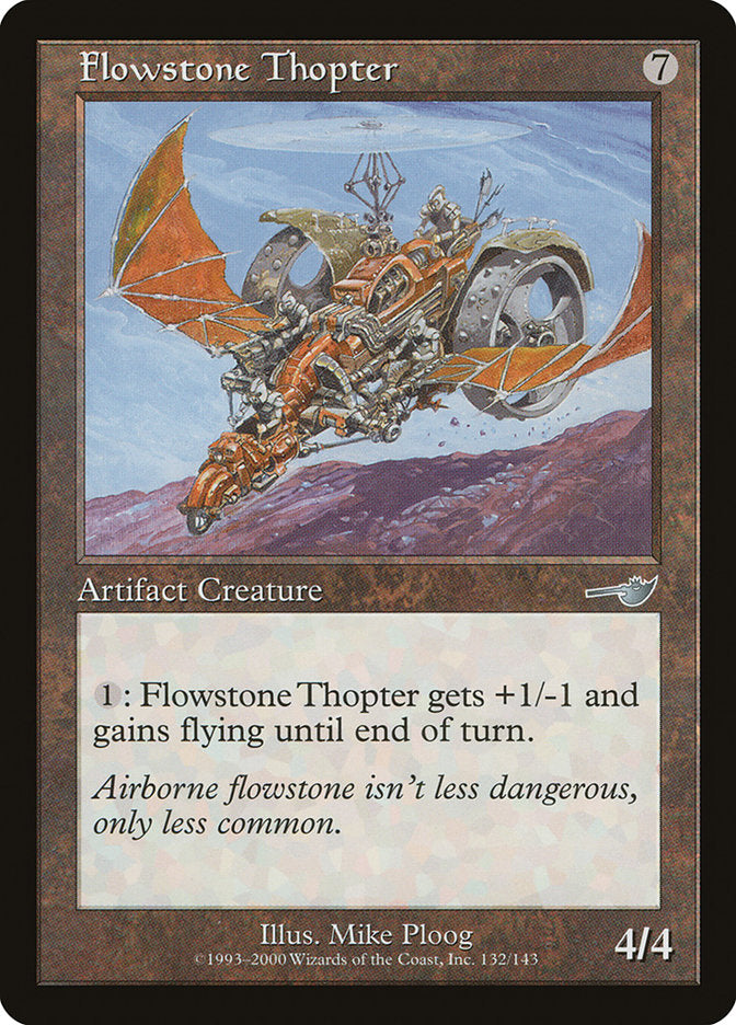 Flowstone Thopter [Nemesis] MTG Single Magic: The Gathering    | Red Claw Gaming