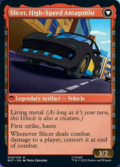 Slicer, Hired Muscle // Slicer, High-Speed Antagonist [Transformers] MTG Single Magic: The Gathering    | Red Claw Gaming