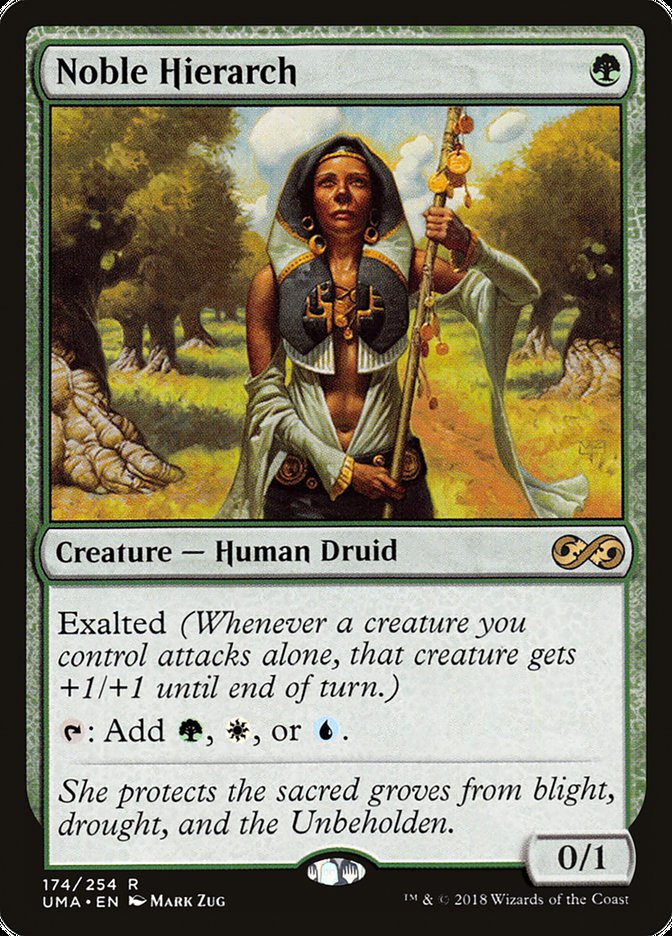 Noble Hierarch [Ultimate Masters] MTG Single Magic: The Gathering    | Red Claw Gaming