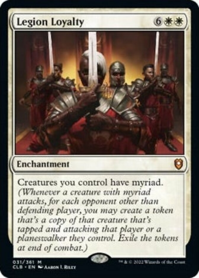 Legion Loyalty [Commander Legends: Battle for Baldur's Gate] MTG Single Magic: The Gathering    | Red Claw Gaming