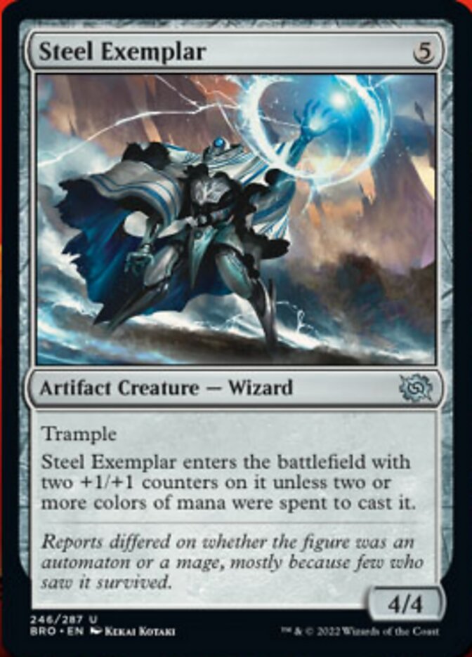 Steel Exemplar [The Brothers' War] MTG Single Magic: The Gathering    | Red Claw Gaming