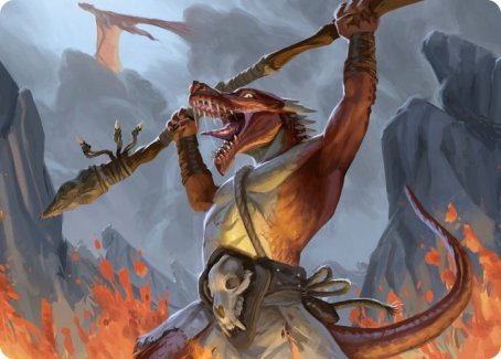 Kobold Art Card [Dungeons & Dragons: Adventures in the Forgotten Realms Art Series] MTG Single Magic: The Gathering    | Red Claw Gaming