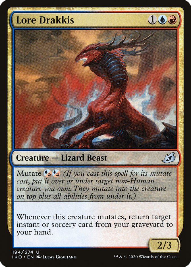 Lore Drakkis [Ikoria: Lair of Behemoths] MTG Single Magic: The Gathering    | Red Claw Gaming