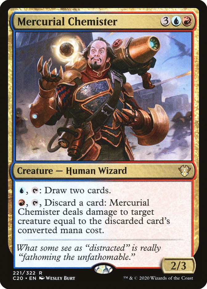 Mercurial Chemister [Commander 2020] MTG Single Magic: The Gathering    | Red Claw Gaming