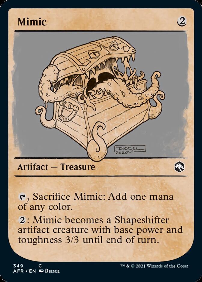 Mimic (Showcase) [Dungeons & Dragons: Adventures in the Forgotten Realms] MTG Single Magic: The Gathering    | Red Claw Gaming