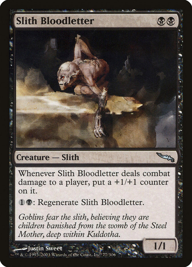 Slith Bloodletter [Mirrodin] MTG Single Magic: The Gathering    | Red Claw Gaming