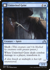 Uninvited Geist // Unimpeded Trespasser [Shadows over Innistrad] MTG Single Magic: The Gathering    | Red Claw Gaming