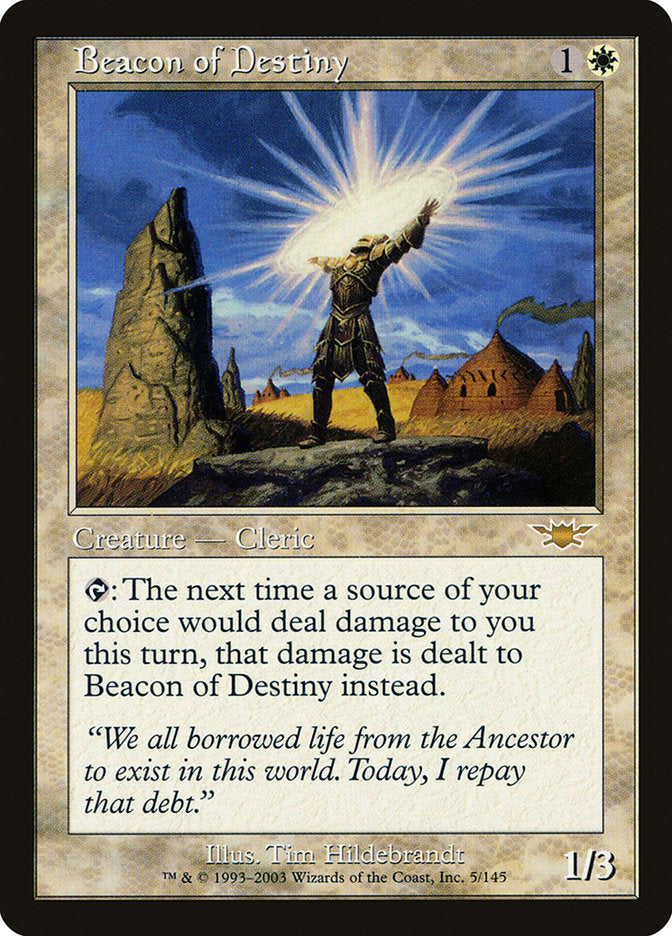 Beacon of Destiny [Legions] MTG Single Magic: The Gathering    | Red Claw Gaming