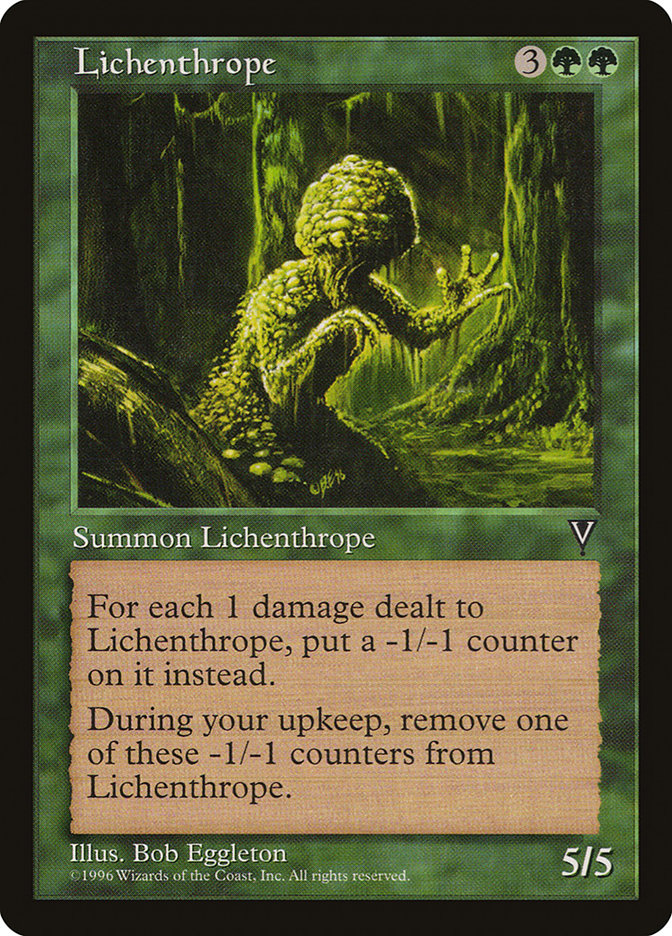 Lichenthrope [Visions] MTG Single Magic: The Gathering    | Red Claw Gaming