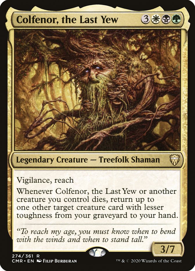 Colfenor, the Last Yew [Commander Legends] MTG Single Magic: The Gathering    | Red Claw Gaming