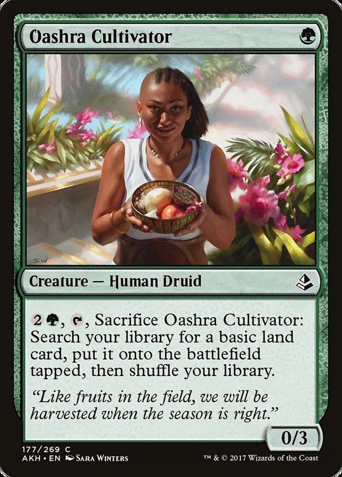 Oashra Cultivator [Amonkhet] MTG Single Magic: The Gathering    | Red Claw Gaming