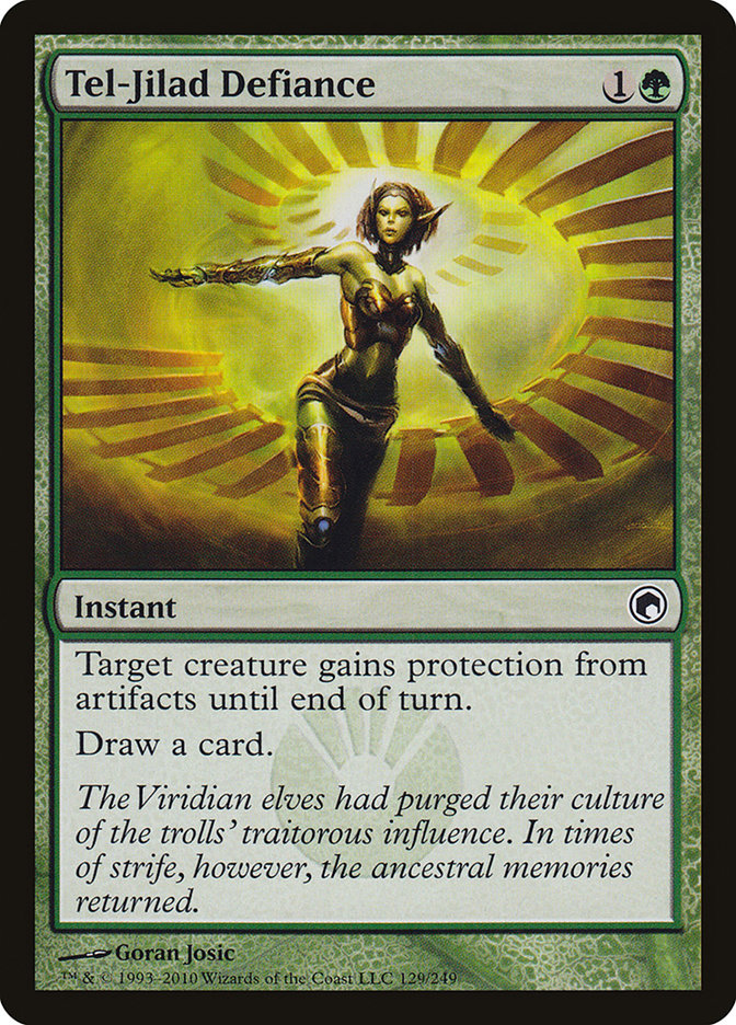 Tel-Jilad Defiance [Scars of Mirrodin] MTG Single Magic: The Gathering    | Red Claw Gaming