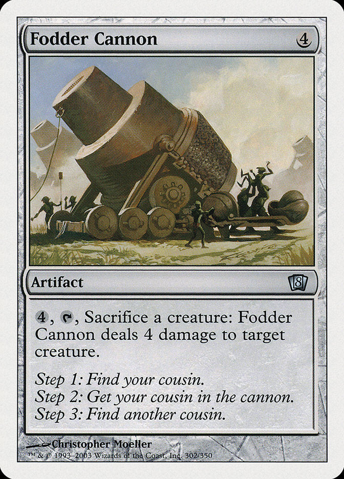 Fodder Cannon [Eighth Edition] MTG Single Magic: The Gathering    | Red Claw Gaming