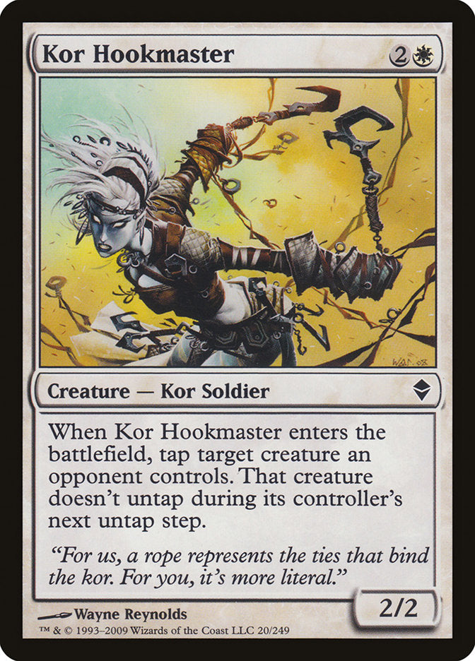 Kor Hookmaster [Zendikar] MTG Single Magic: The Gathering    | Red Claw Gaming