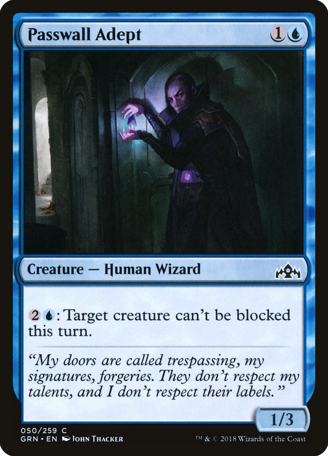 Passwall Adept [Guilds of Ravnica] MTG Single Magic: The Gathering    | Red Claw Gaming