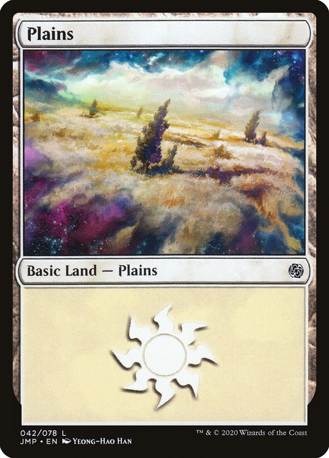 Plains (42) [Jumpstart] MTG Single Magic: The Gathering    | Red Claw Gaming