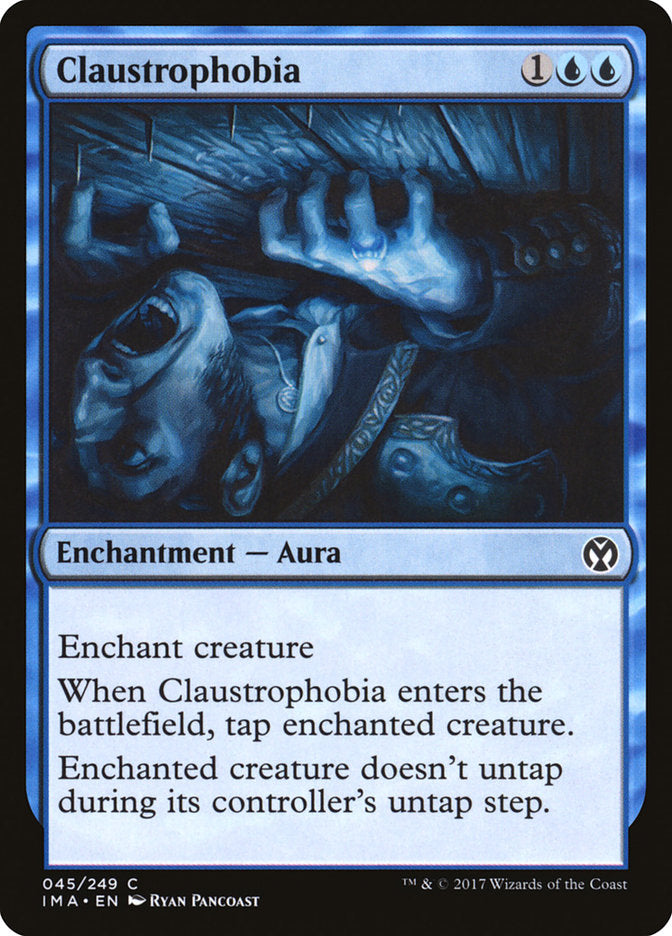 Claustrophobia [Iconic Masters] MTG Single Magic: The Gathering    | Red Claw Gaming