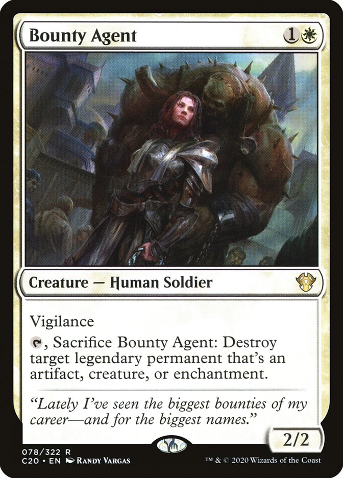 Bounty Agent [Commander 2020] MTG Single Magic: The Gathering    | Red Claw Gaming