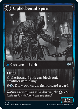 Soulcipher Board // Cipherbound Spirit [Innistrad: Double Feature] MTG Single Magic: The Gathering    | Red Claw Gaming