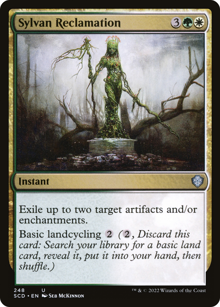Sylvan Reclamation [Starter Commander Decks] MTG Single Magic: The Gathering    | Red Claw Gaming