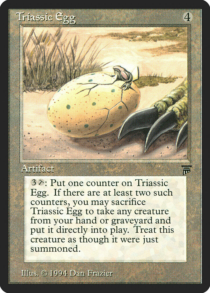 Triassic Egg [Legends] MTG Single Magic: The Gathering    | Red Claw Gaming