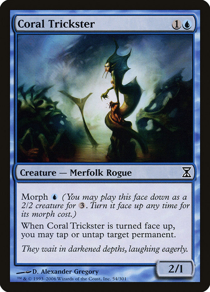 Coral Trickster [Time Spiral] MTG Single Magic: The Gathering    | Red Claw Gaming