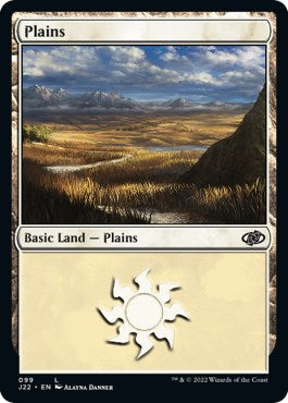 Plains (99) [Jumpstart 2022] MTG Single Magic: The Gathering    | Red Claw Gaming