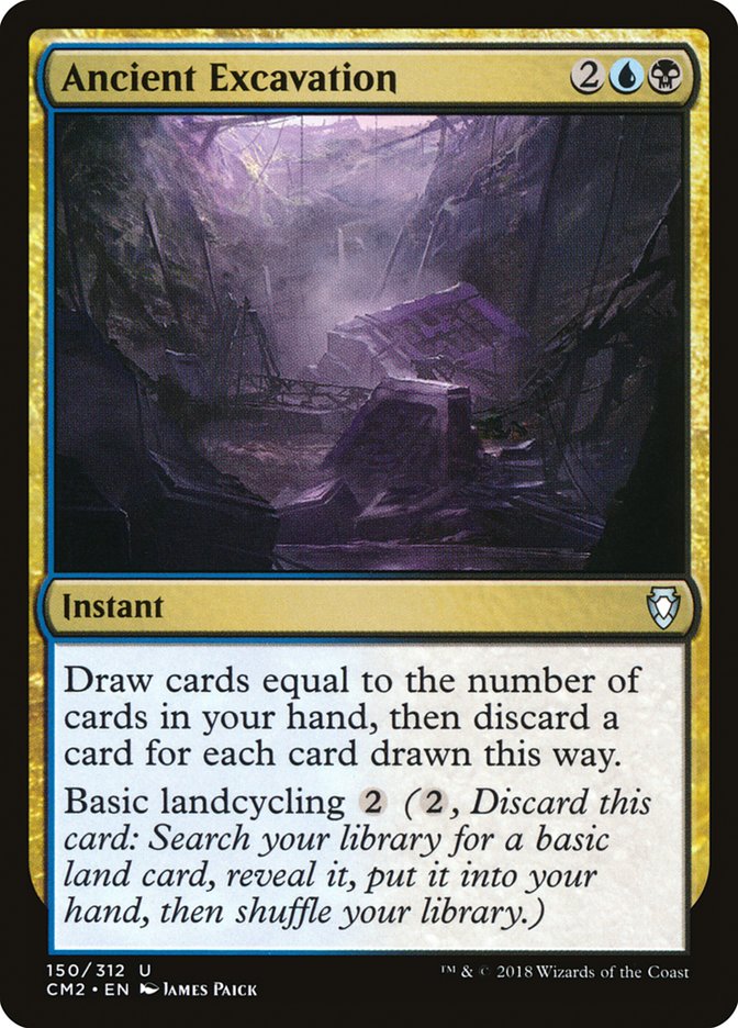 Ancient Excavation [Commander Anthology Volume II] MTG Single Magic: The Gathering    | Red Claw Gaming