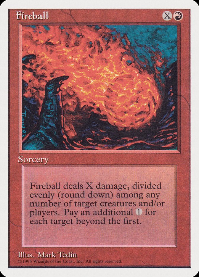 Fireball [Rivals Quick Start Set] MTG Single Magic: The Gathering    | Red Claw Gaming