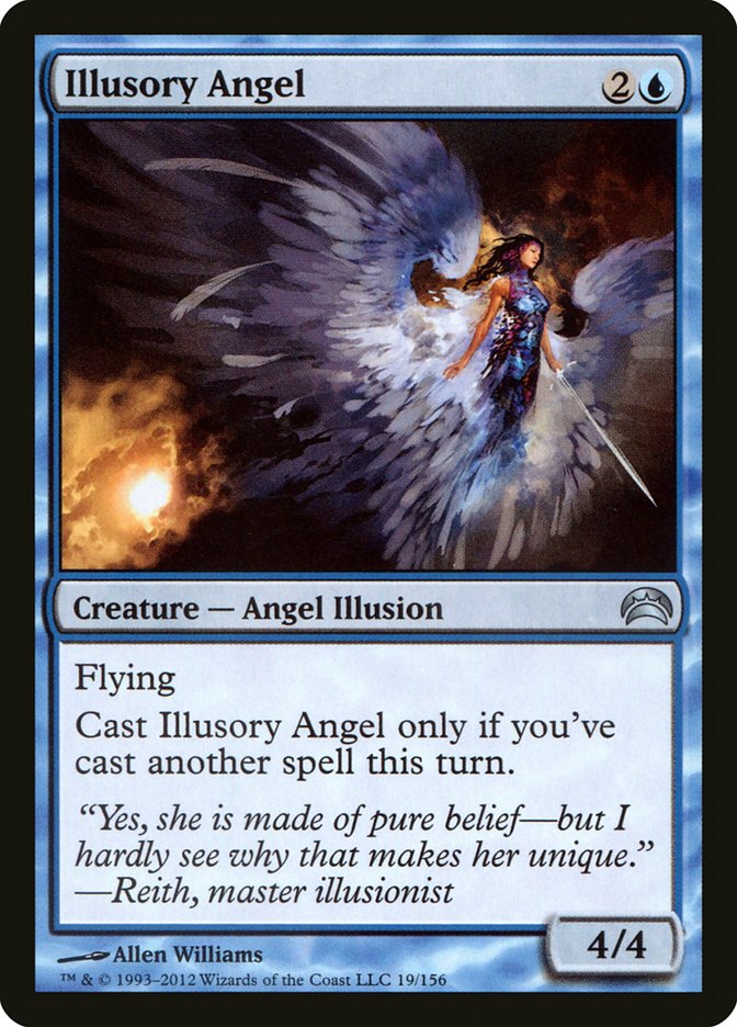 Illusory Angel [Planechase 2012] MTG Single Magic: The Gathering    | Red Claw Gaming