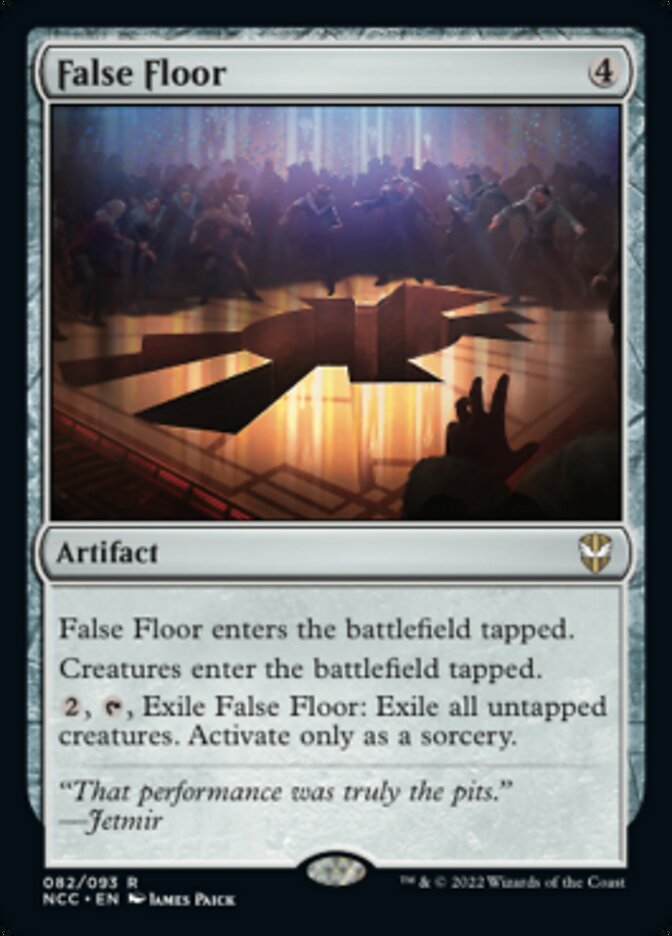 False Floor [Streets of New Capenna Commander] MTG Single Magic: The Gathering    | Red Claw Gaming