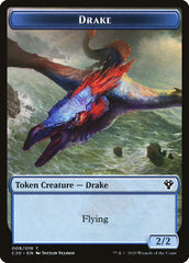 Human Soldier (005) // Drake Double-Sided Token [Commander 2020 Tokens] MTG Single Magic: The Gathering    | Red Claw Gaming